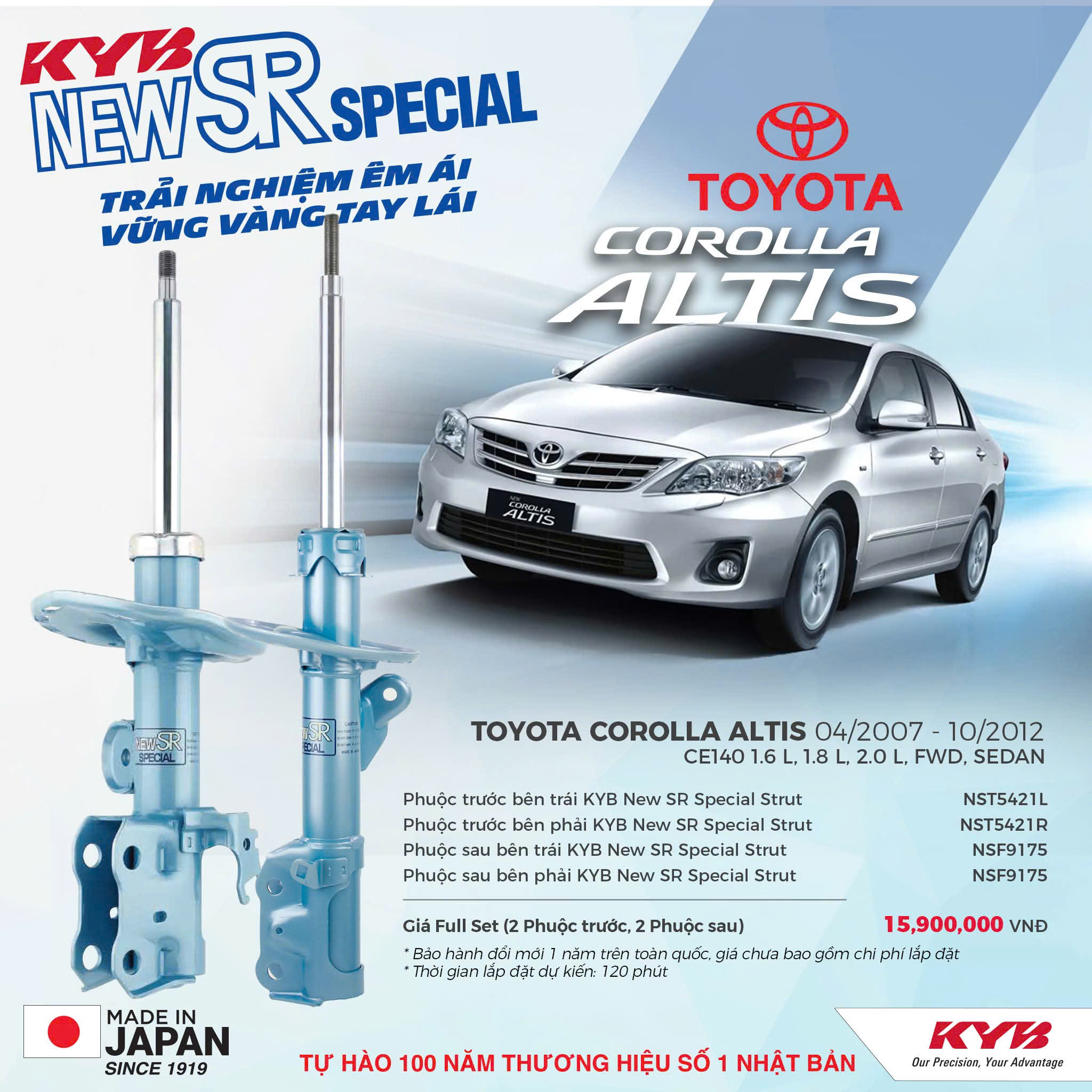 Toyota Corolla Altis 2007-2012