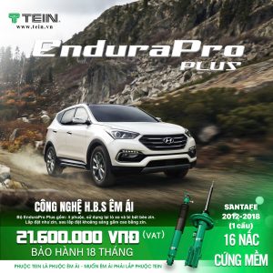 Bộ Phuộc Tein EnduraPro Plus Dành Cho Hyundai SantaFe Bản 1 Cầu (2012 - 2018)