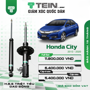Bộ Phuộc TEIN Basic Dành Cho Honda City (2013 - 2020)