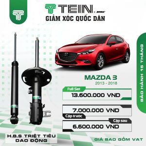 Bộ Phuộc TEIN Basic Dành Cho Mazda 3 (2013 - 2018)